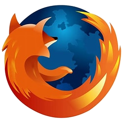 Logo del zorro rojo de Firefox